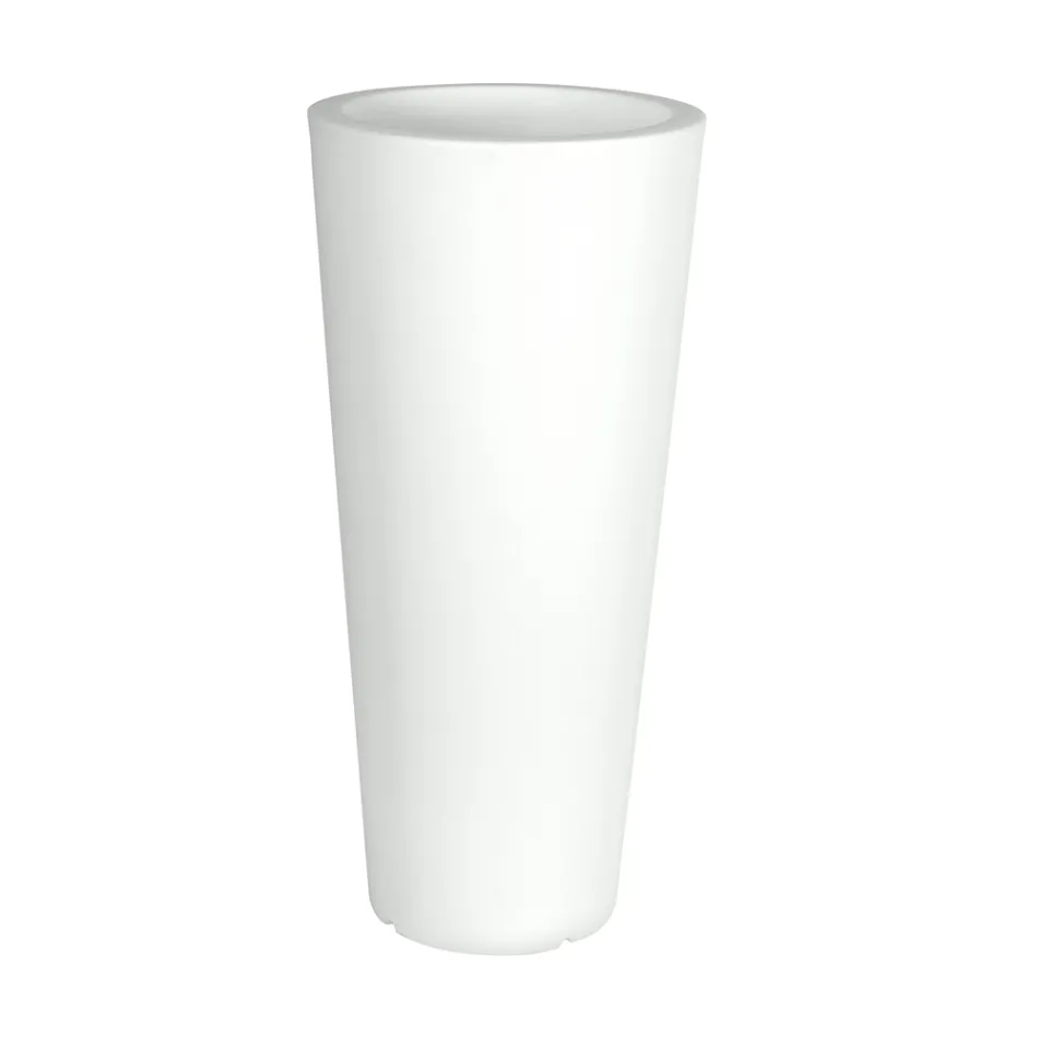 Kulatá Fluo barevná zahradní váza se světlem Made in Italy - Avanas Viadurini