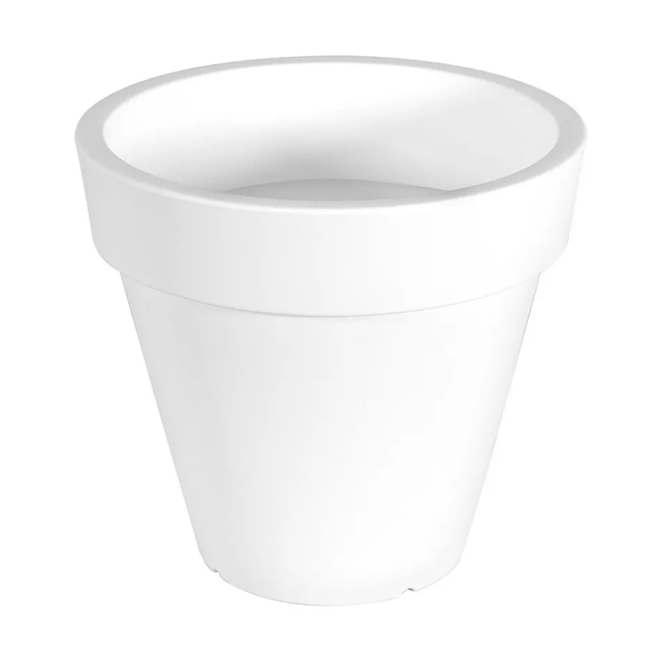 Kulatá barevná zahradní váza nebo s osvětlením Made in Italy - Avanas Viadurini