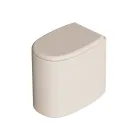 Stojící keramická toaletní mísa v různých barvách, vyrobeno v Itálii - Girl Viadurini