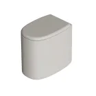 Stojící keramická toaletní mísa v různých barvách, vyrobeno v Itálii - Girl Viadurini