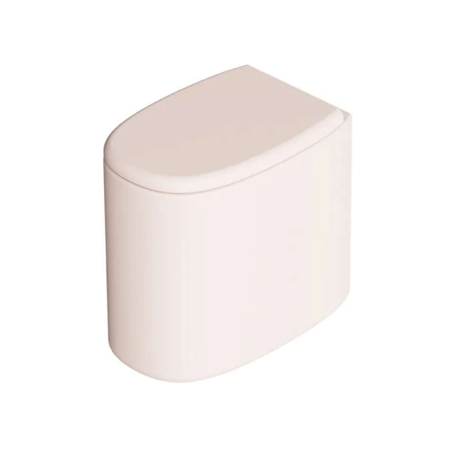 Stojící keramická toaletní mísa v různých barvách, vyrobeno v Itálii - Girl Viadurini