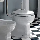 Keramická podlahová váza s kazetou Made in Italy - Marwa Viadurini