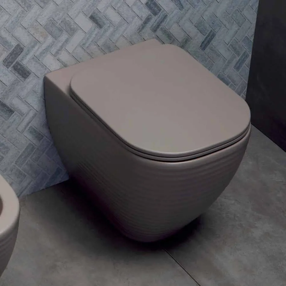 Bílá nebo barevná keramická váza designu Trabia Viadurini