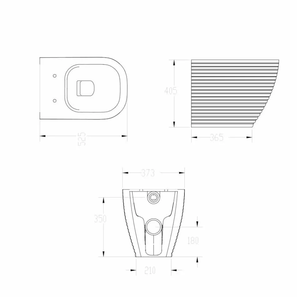 Bílá nebo barevná keramická váza designu Trabia Viadurini