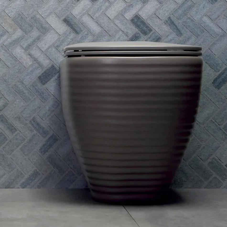 Bílá nebo barevná keramická váza designu Trabia Viadurini