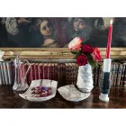 Zakřivený dekorativní podnos v arabescato mramoru vyrobený v Itálii - Clifton Viadurini