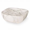 Designový podnos v arabescato bílém mramoru Carrara vyrobený v Itálii - Rock