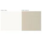 Vitrína do obývacího pokoje s 1 dveřmi v bílé barvě s povrchem Canaletto Made in Italy - Gerd Viadurini