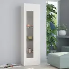 Designová vitrína do obývacího pokoje v bílé, antracitové nebo betonové barvě - Suzana Viadurini