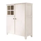 Vitrína obývacího pokoje z masivního jedlového dřeva Made in Italy - Pascual Viadurini