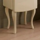 Jednobarevná vitrína s vnitřními skleněnými policemi Made in Italy - Candy Viadurini