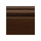 Rohová vitrína s 1 dvířky a 2 skleněnými policemi Made in Italy - Denka Viadurini