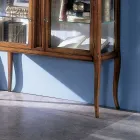 Vitrína z masivního dřeva Toulipier Made in Italy - Chantico Viadurini