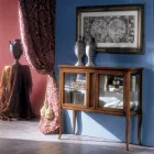 Vitrína z masivního dřeva Toulipier Made in Italy - Chantico Viadurini