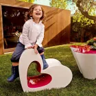 Moderní designové křeslo Vondom Agatha v barevném polyetylenu Viadurini