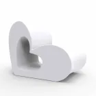 Moderní designové křeslo Vondom Agatha v barevném polyetylenu Viadurini