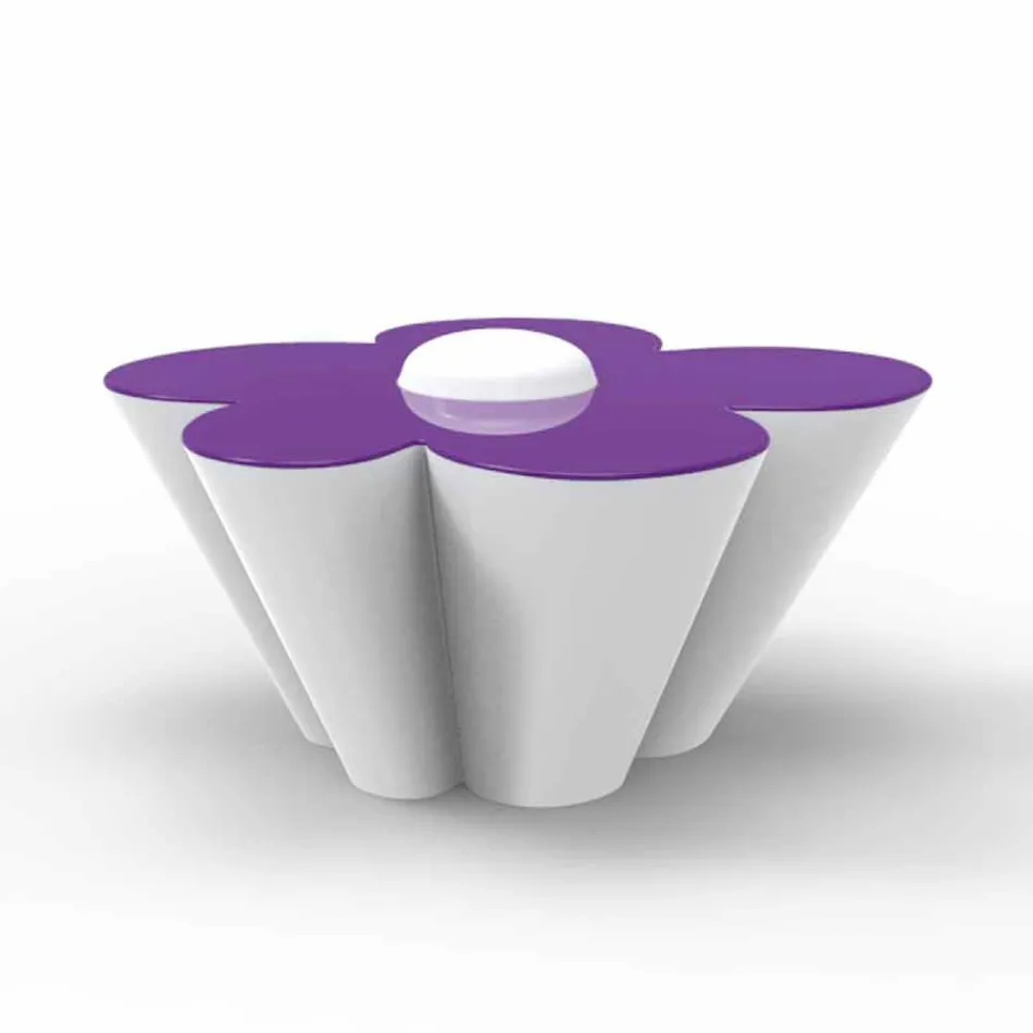 Vondom Agatha design venkovní stůl v barevném polyethylenu Viadurini