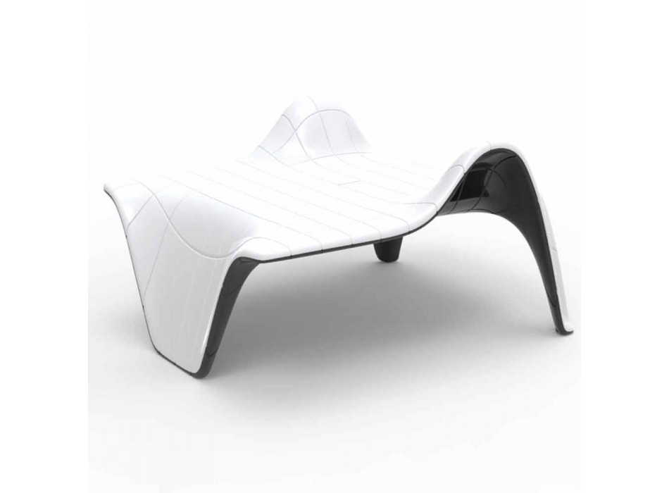 Vondom F3 moderní designový polyetylénový zahradní postranní stůl Viadurini