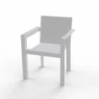 Vondom Frame venkovní židle s područkami moderního designu Viadurini