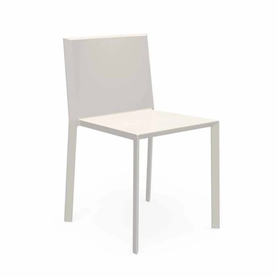 Vondom Quartz stohovatelná zahradní židle s moderním designem Viadurini