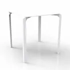 Vondom Quartz venkovní čtvercový stůl moderního designu Viadurini