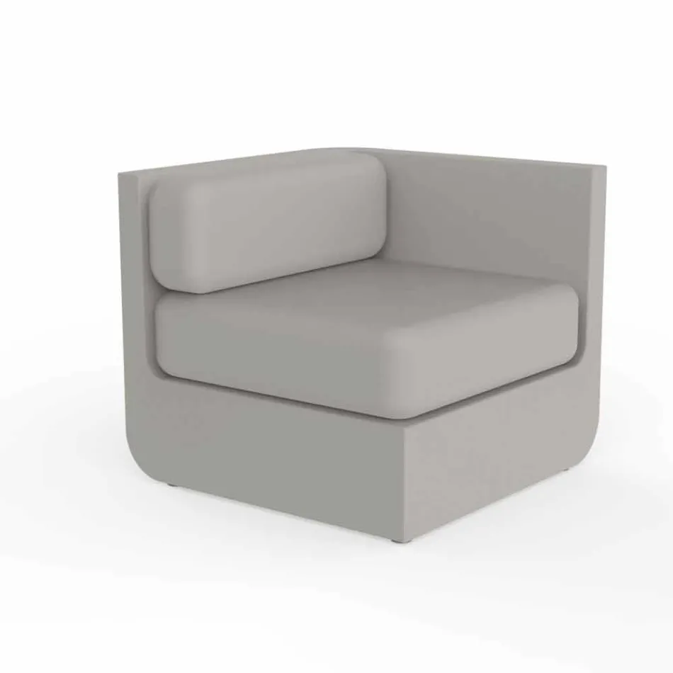 Vondom Ulm složení taupe design zahradní salonek Viadurini