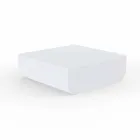 Venkovní salonek Vondom Ulm s moderním bílým designem Viadurini