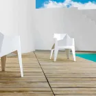 Vondom Voxel barevné zahradní židle s moderním designem Viadurini