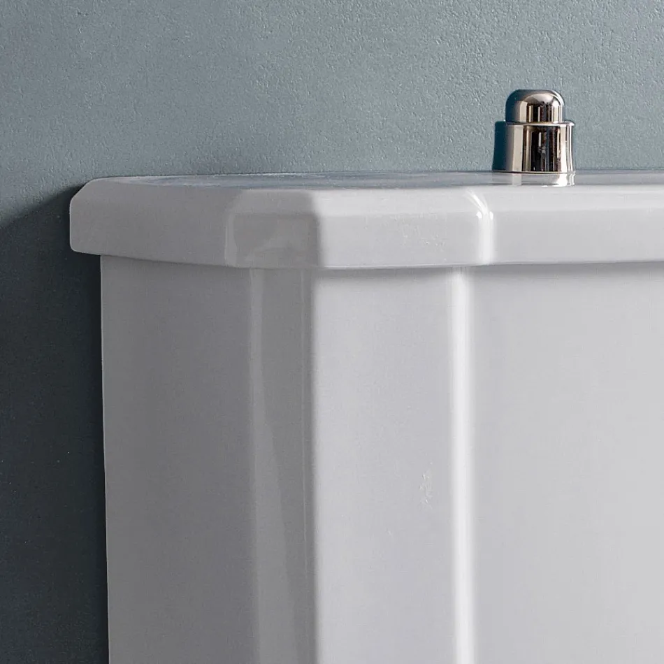 Water Monobloc Classic v bílé keramice s krabicí Made in Italy - Marwa Viadurini