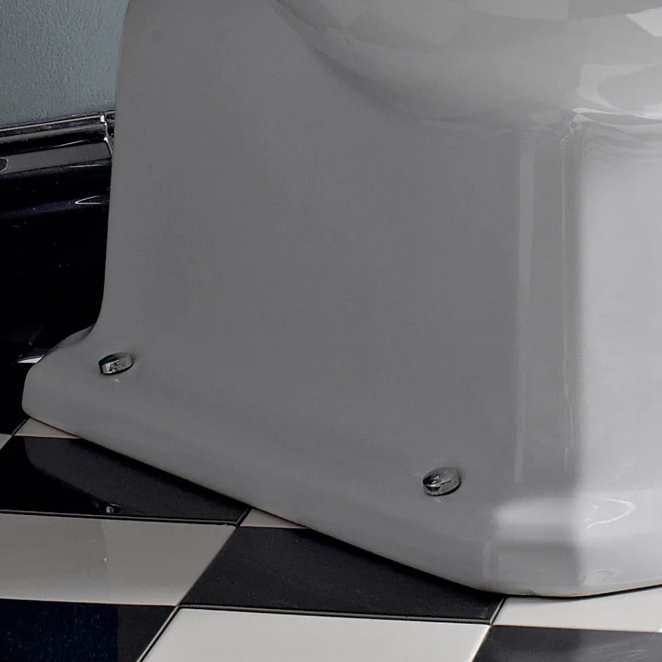 Water Monobloc Classic v bílé keramice s krabicí Made in Italy - Marwa Viadurini